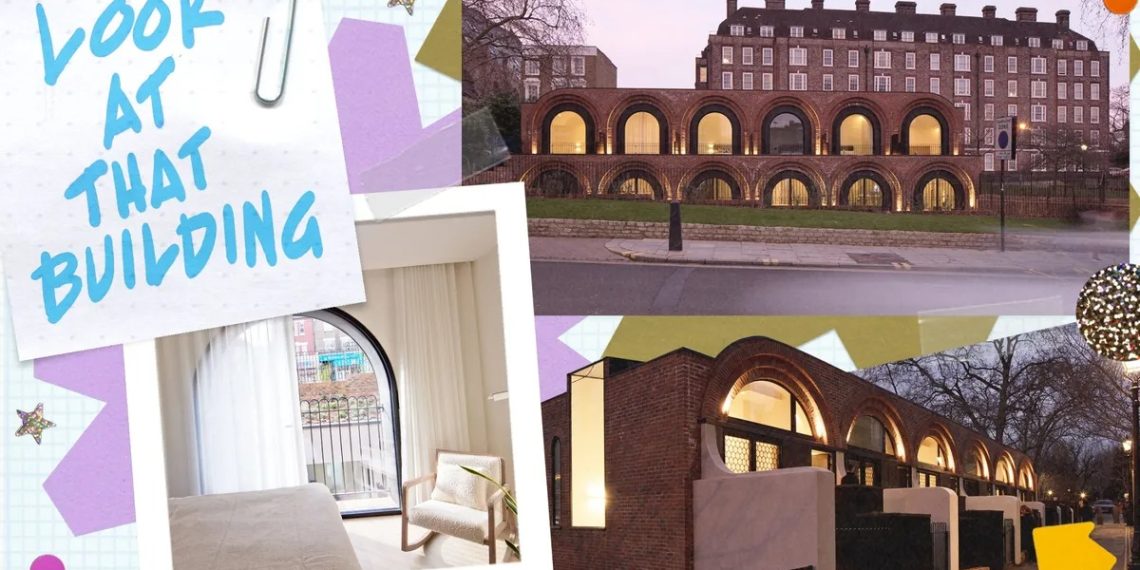 Modern Arched Rowhomes Nod to London’s Victorian-Era Railroad Heyday