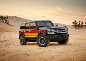 Ford Bronco Goes Retro With Sunset-Inspired ‘Free Wheeling’ Package