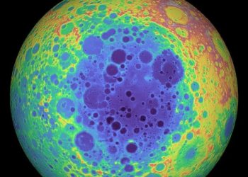Scientists have dated the moon’s oldest, and largest, impact site