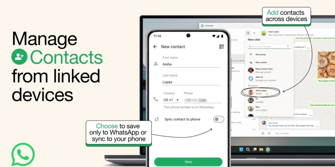 WhatsApp will soon let users add contacts from any device?